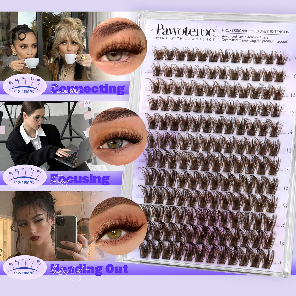 Pawotence lifestyle photo of evening makeup enhancing confidence