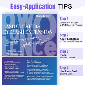Pawotence lifestyle image of worn lashes for a polished look