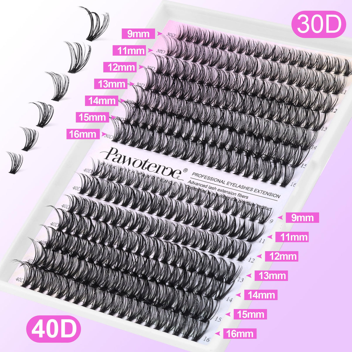 Pawotence cluster in hand to show scale and lightweight comfort