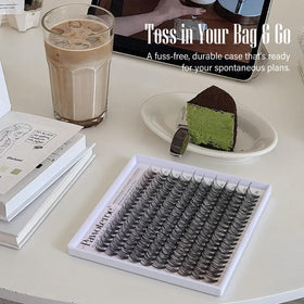 Pawotence organized storage tray for clusters demonstrating tidy refill-ready kit