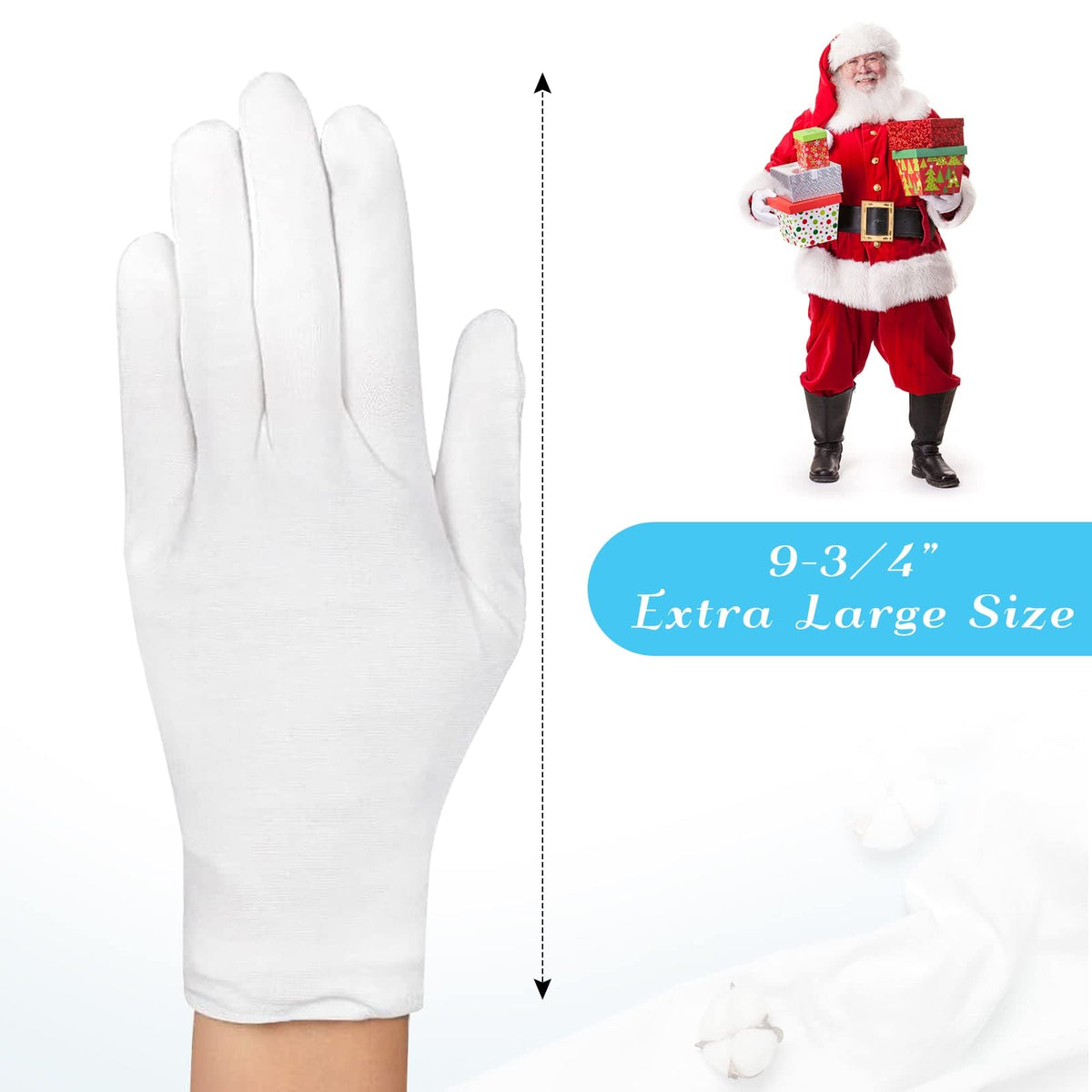 PAXCOO gloves worn during moisturizing holding cream in place for better absorption