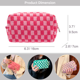 PAZIMIIK pouch inside a handbag illustrating compact travel-friendly size