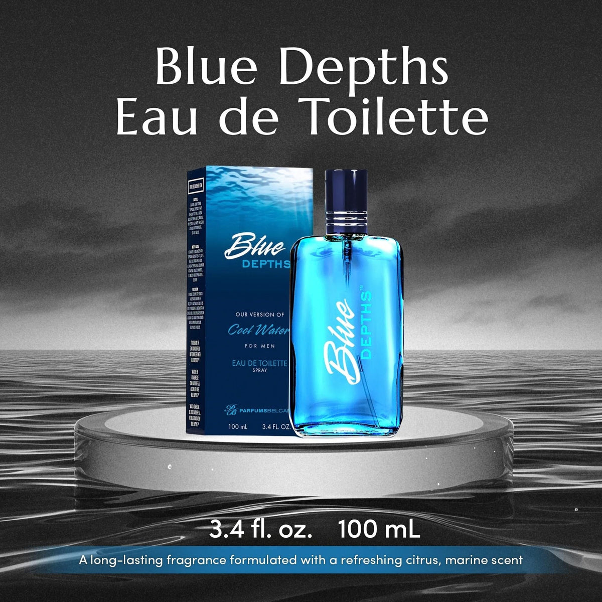 PB ParfumsBelcam bottle in lifestyle scene suggesting everyday confidence