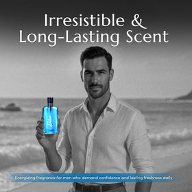 PB ParfumsBelcam fragrance visual with water hint evoking oceanic freshness