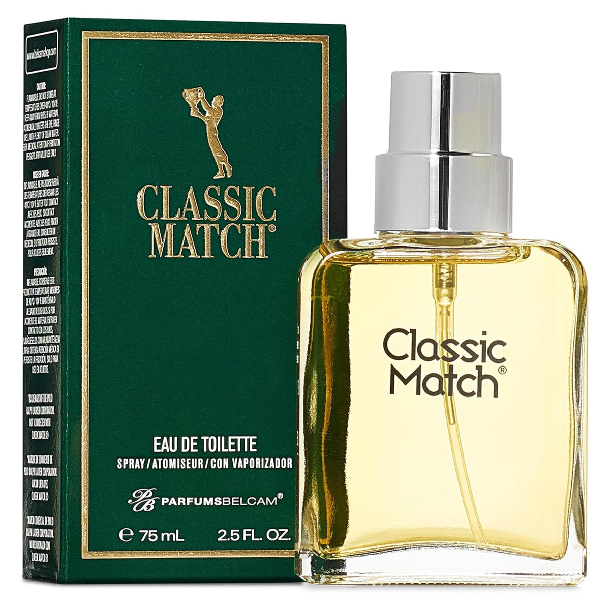 PB ParfumsBelcam front bottle view showing sleek design and elegant branding for effortless style