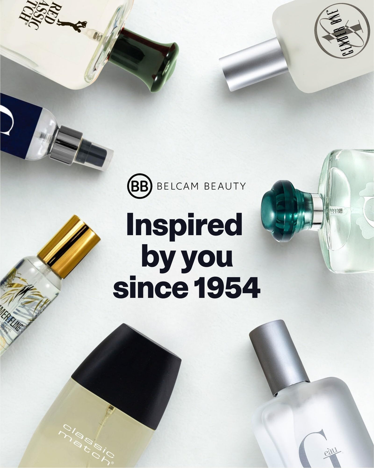 PB ParfumsBelcam bottle on dresser lifestyle setting suggesting daily use