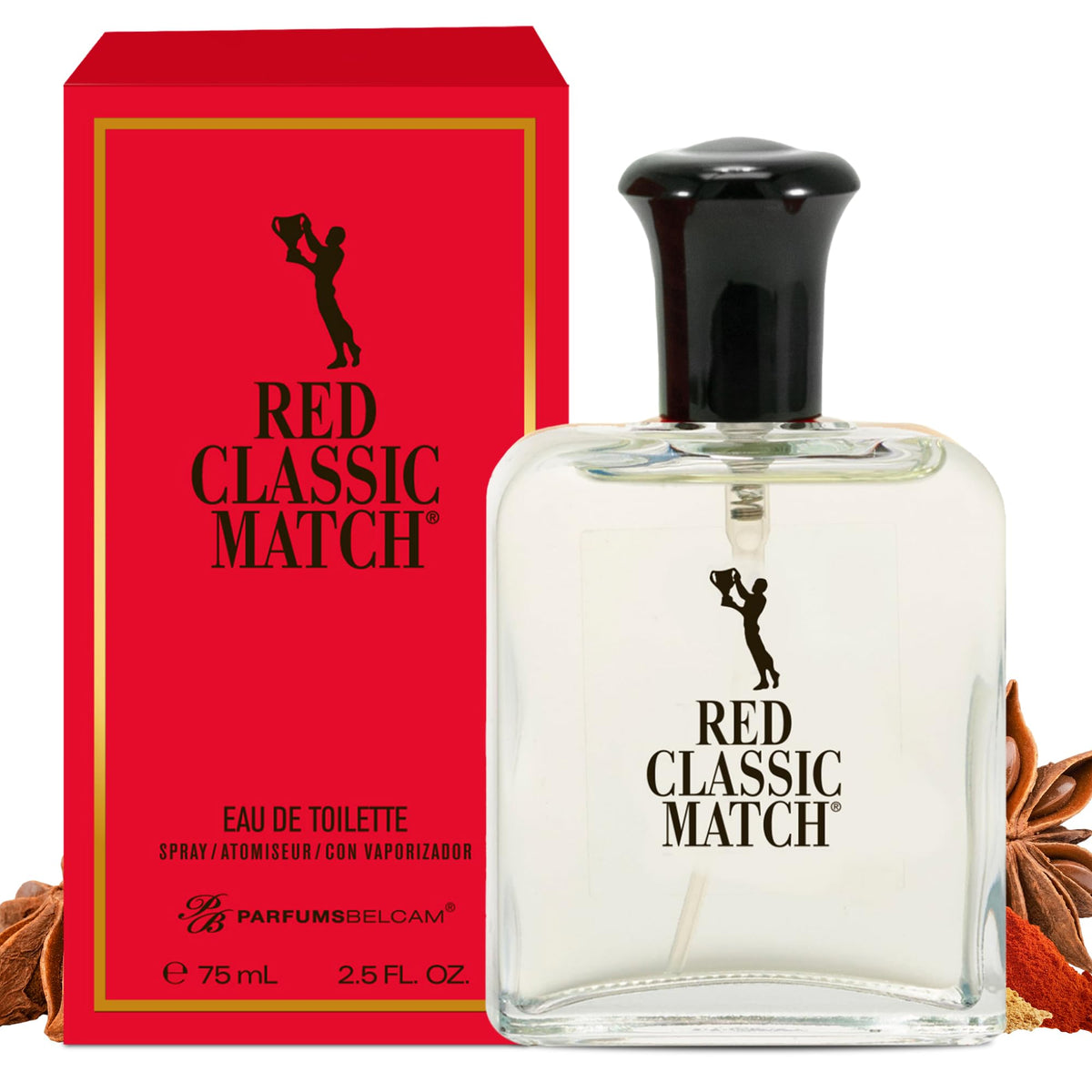 PB ParfumsBelcam front bottle shot showing elegant design and confident style