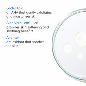 PCA SKIN bottle label close-up showing ingredient transparency