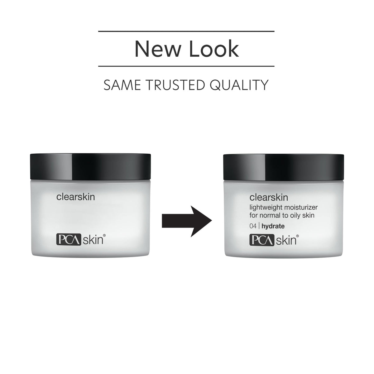 PCA SKIN Clearskin open jar texture close-up highlighting lightweight, quick-absorbing cream