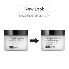PCA SKIN open tub cream texture demonstrating quick-absorbing hydration