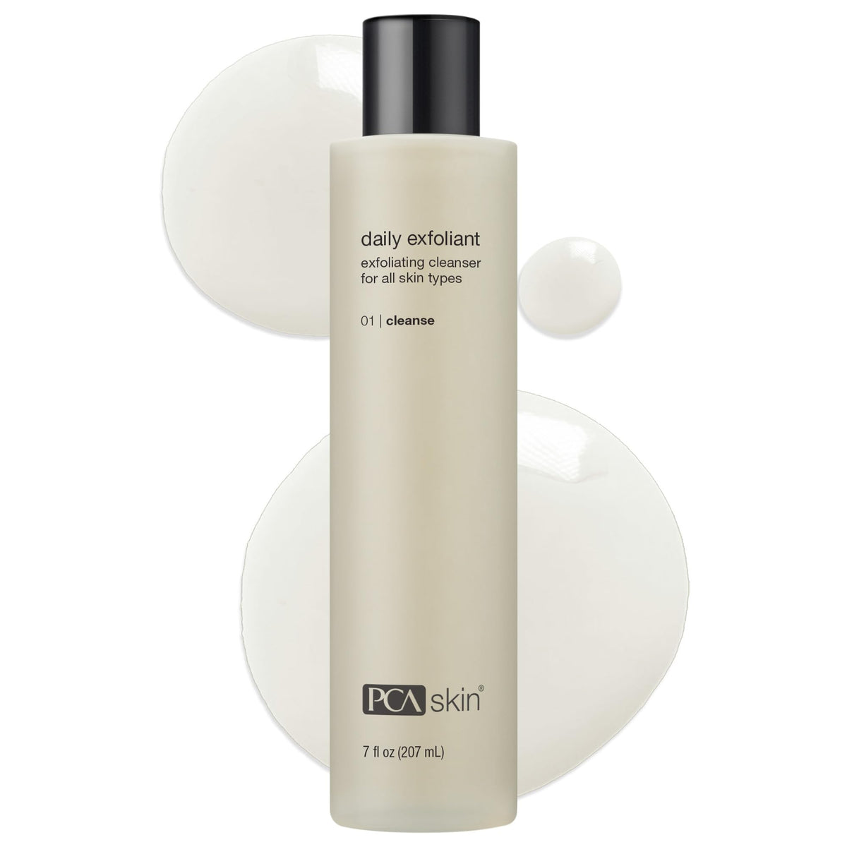 PCA SKIN bottle front packaging showing product name and size for shelf appeal