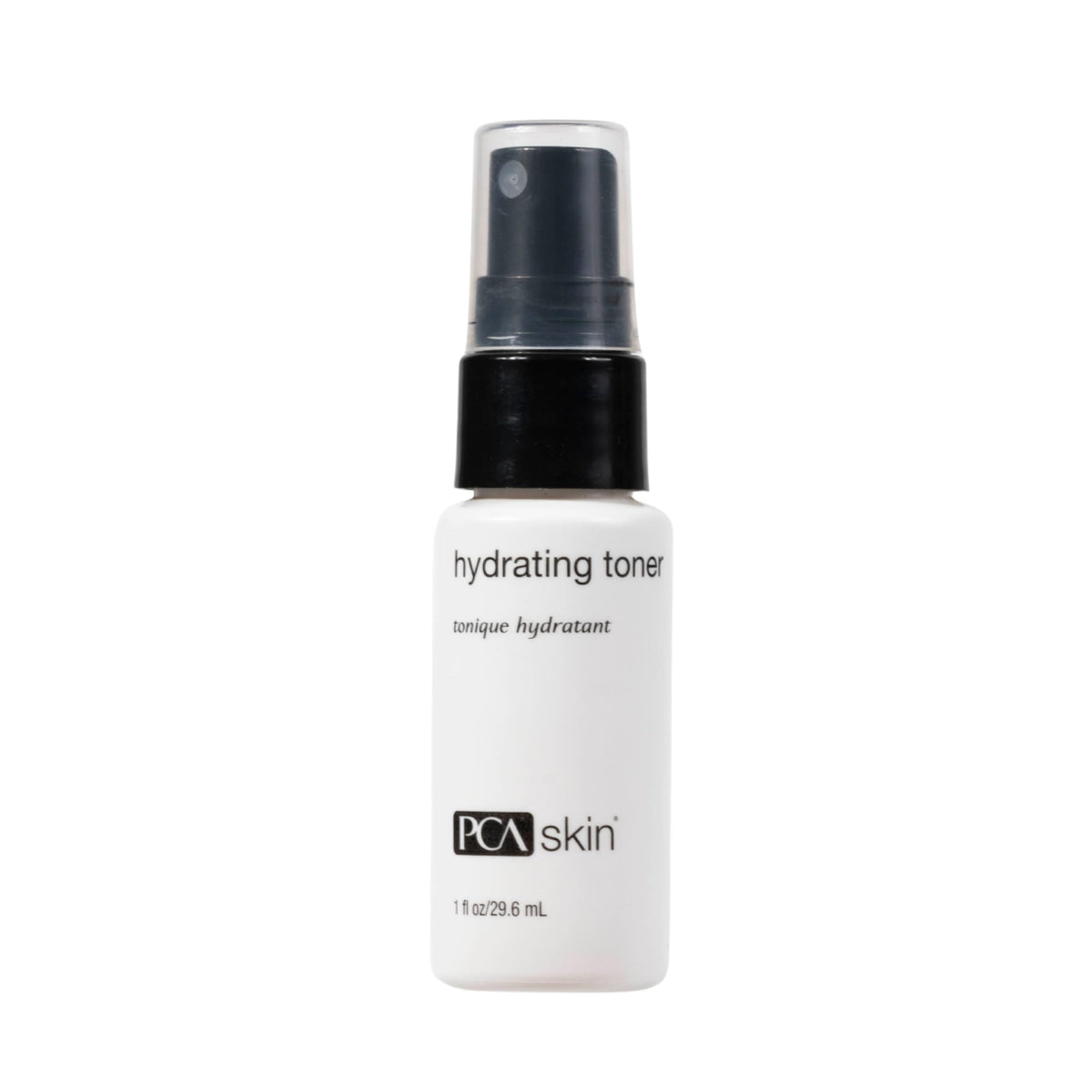 PCA SKIN front bottle view showing clean packaging and clear benefits