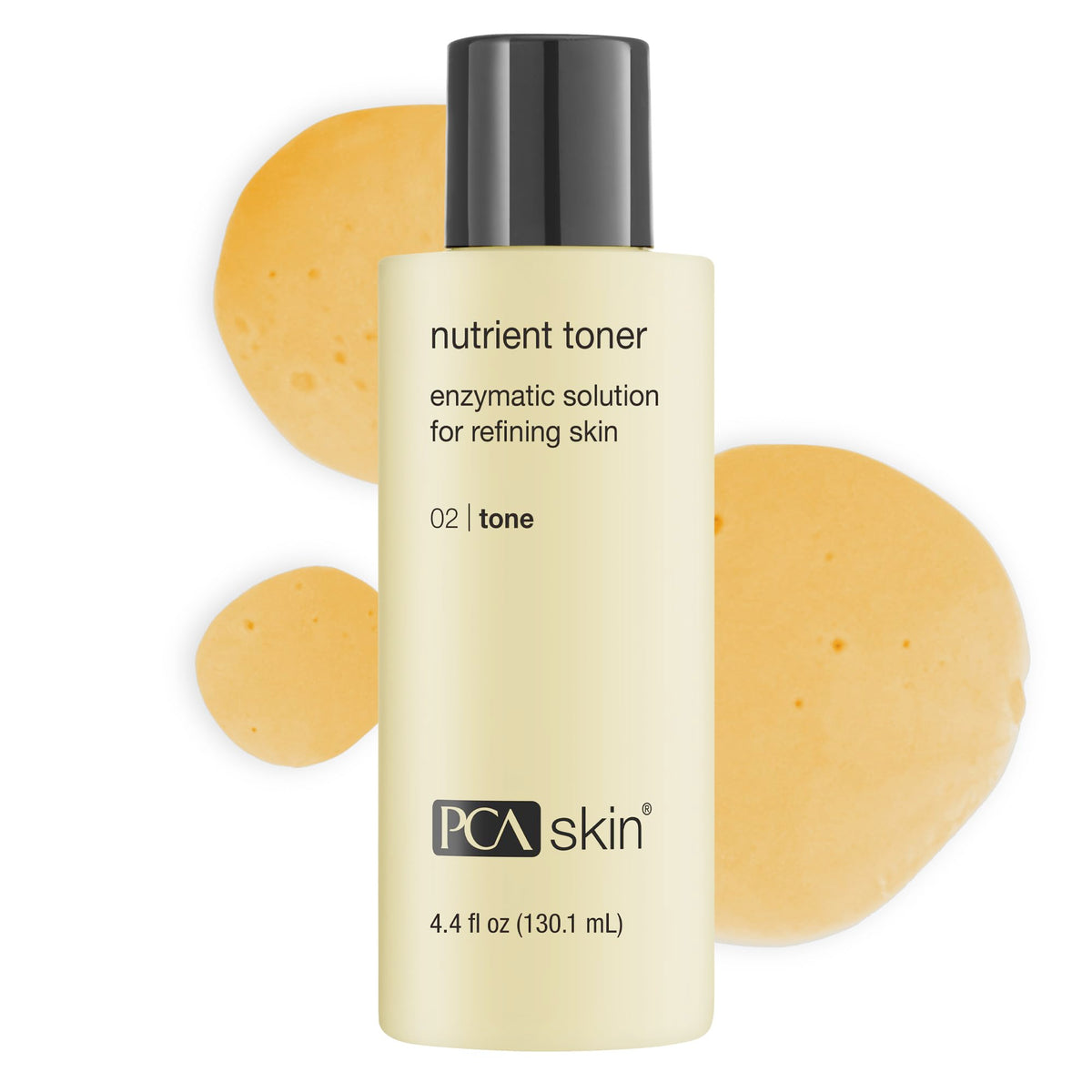 PCA SKIN front bottle view showing label and 4.4 oz size with clean design