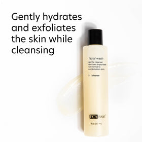PCA SKIN close-up of foam texture highlighting soft hydration