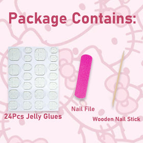 PDFADSK boxed packaging with extras illustrating included adhesive tabs and wooden stick convenience