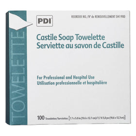 PDI individual sealed towelette package illustrating single-use convenience