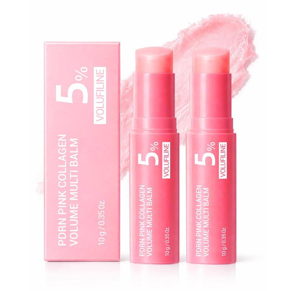 Generic PDRN Pink Collagen front packaging showing product benefit portability
