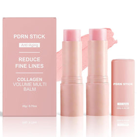 PDRN STICK front packaging showing compact travel-ready balm benefit: easy portability
