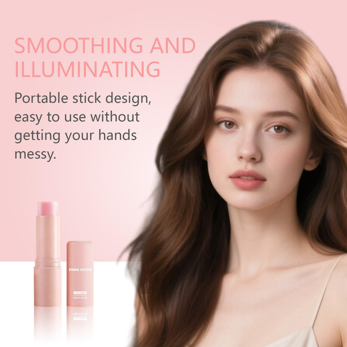 PDRN STICK on lips to prime and hydrate benefit: improves lipstick wear
