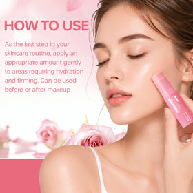 PDRNPINK ingredients label close-up highlighting PDRN and Volufiline for firmness
