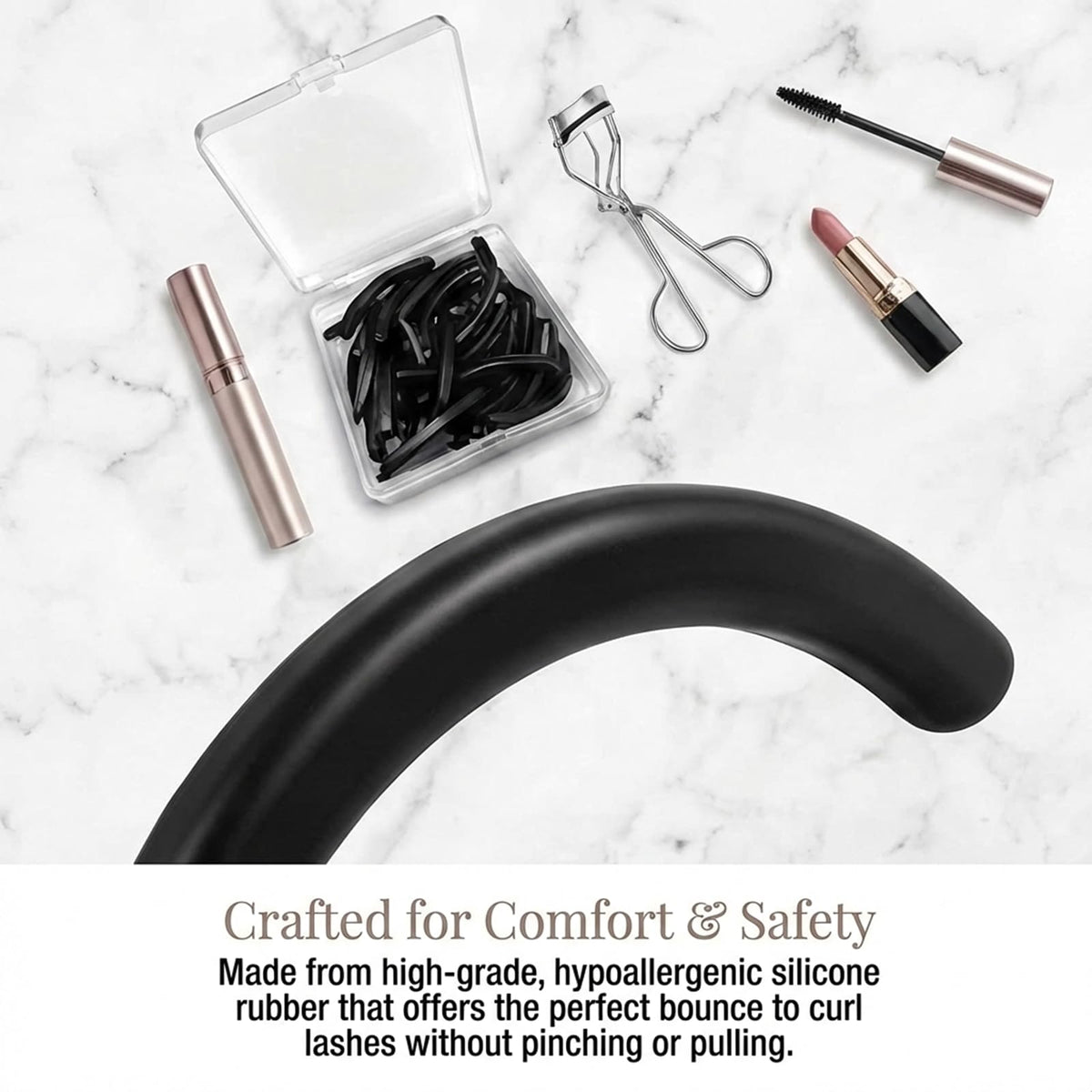 Pdtwq lifestyle vanity with curler and pads for ready daily beauty routine