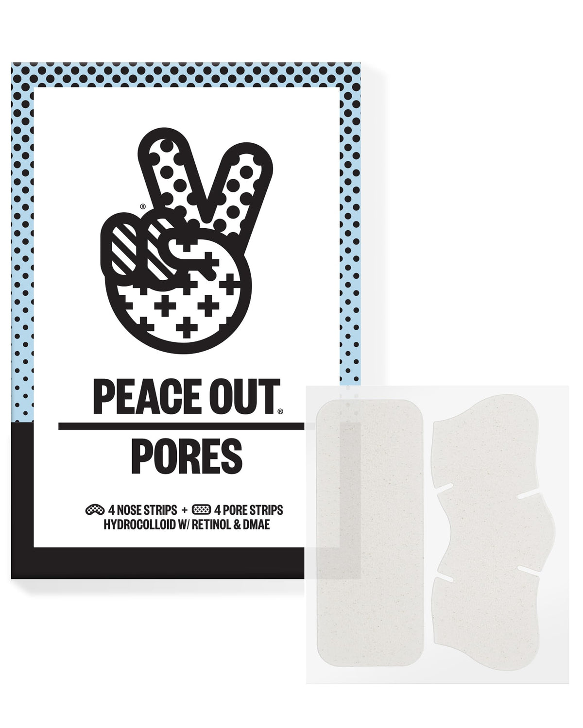 PEACE OUT front packaging showing product and benefits