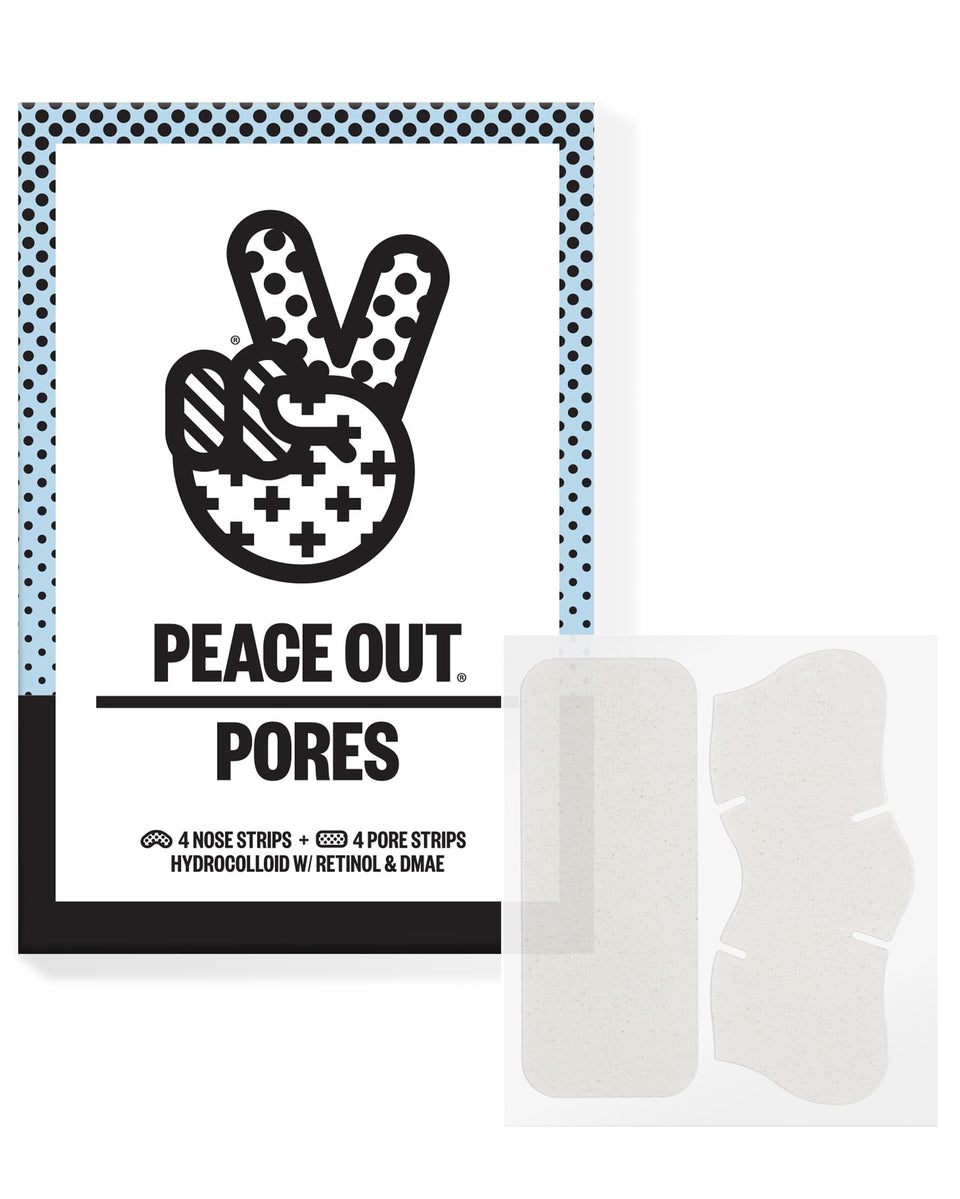 PEACE OUT front packaging showing product and benefits