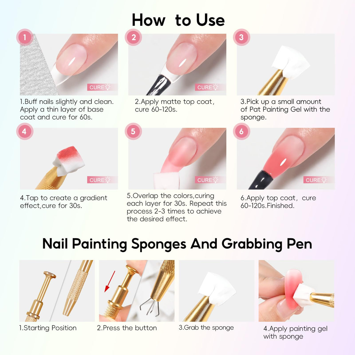 PEACECOLOR finished manicure lifestyle photo highlighting salon-quality look