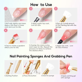 PEACECOLOR finished manicure lifestyle photo highlighting salon-quality look