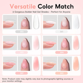 PEACECOLOR finished manicure in lifestyle setting highlighting long-lasting glossy nails