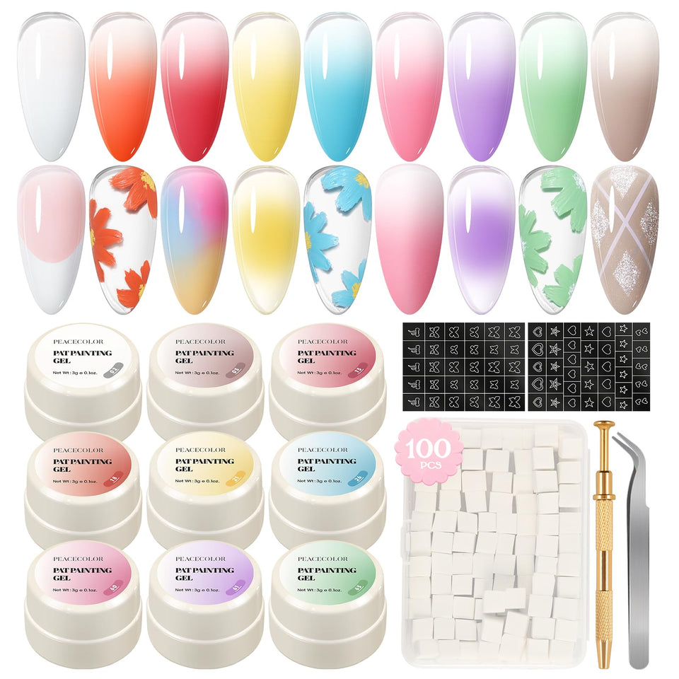 PEACECOLOR front packaging showing kit contents and gift-ready box benefit