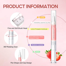PEACECOLOR pen inside cosmetic bag highlighting travel-friendly convenience