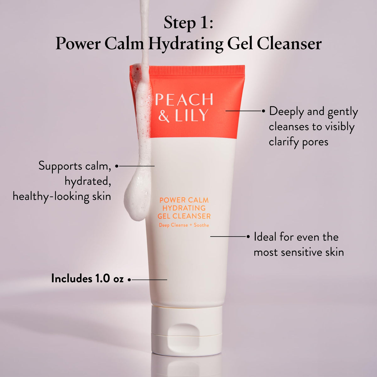 Peach & Lily Wild Dew essence pouring to show lightweight hydration