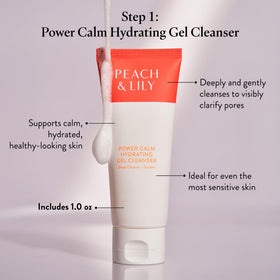 Peach & Lily Wild Dew essence pouring to show lightweight hydration