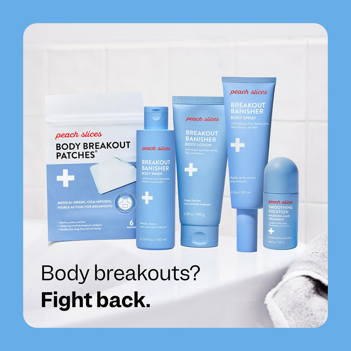 Peach & Lily lather on skin demonstrating gentle cleansing action
