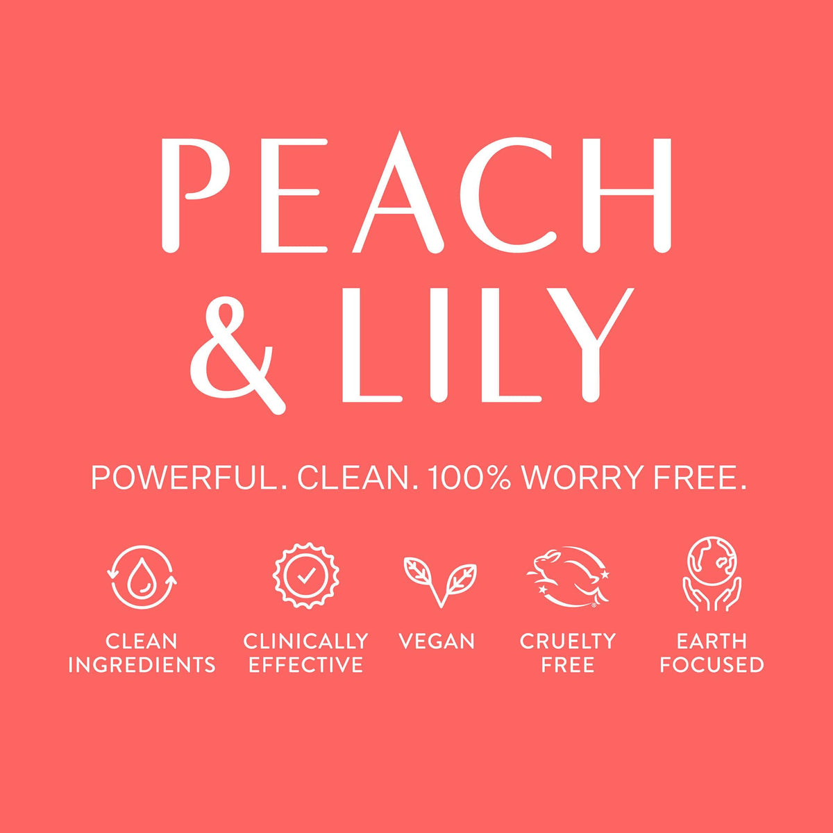 Peach & Lily jar on bathroom shelf in lifestyle setting benefit: integrates into daily routine