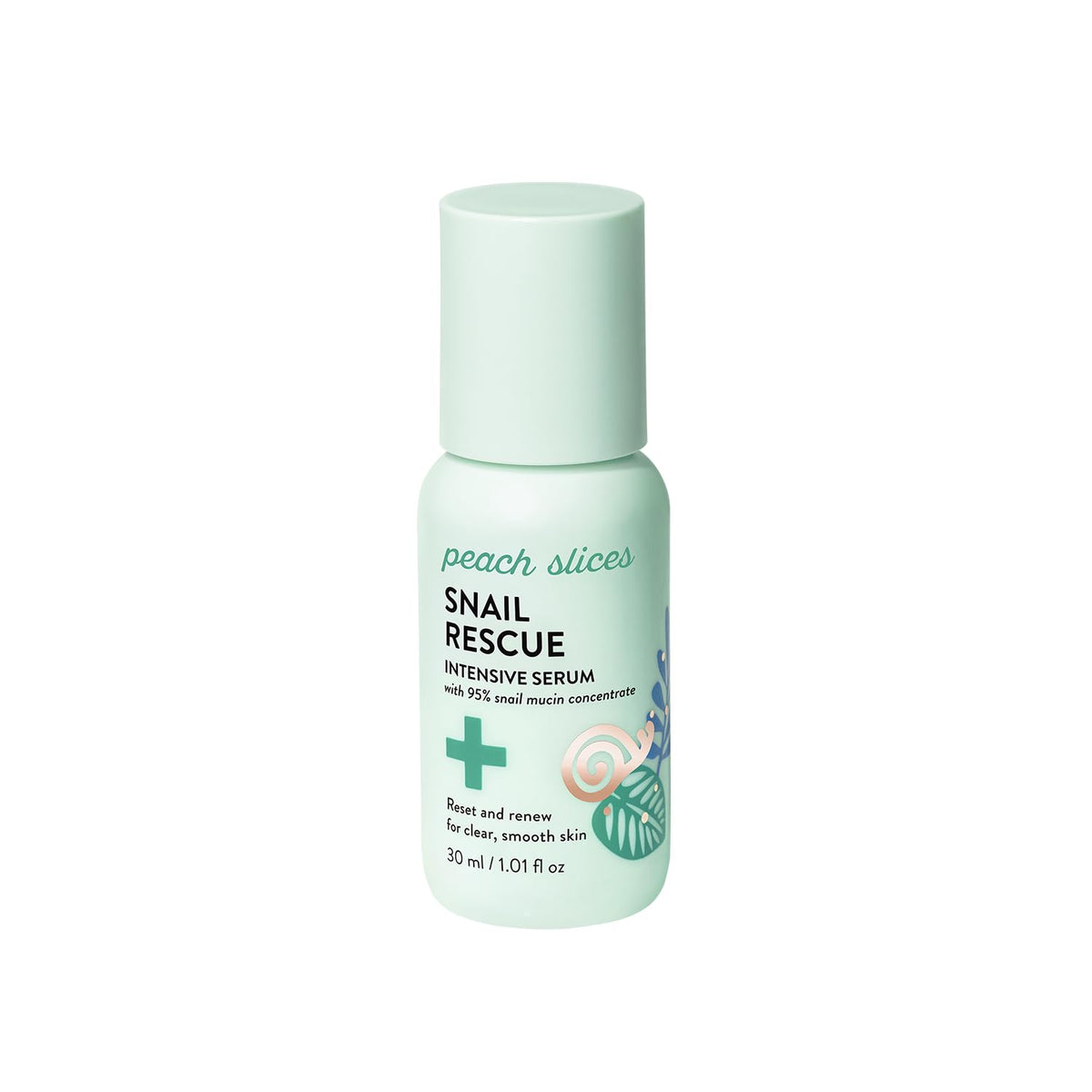 Peach Slices front bottle showing clean serum packaging and brand clarity