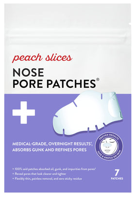Peach Slices front packaging showing product name and 7-count convenience