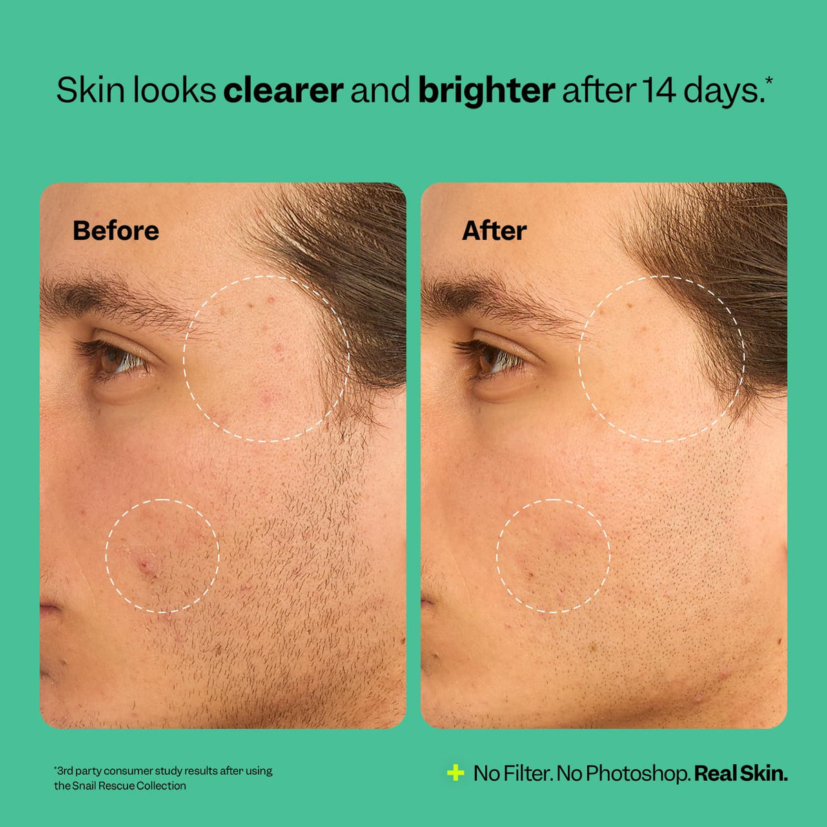 Peach Slices toner held in hand to show 4.05 oz scale and portability