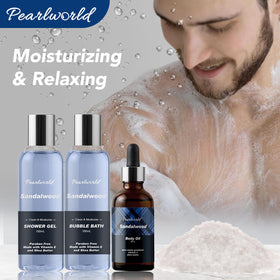 PEARLWORLD body scrub close-up texture for effective exfoliation benefit