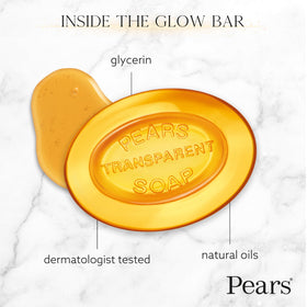 Pears soap lather on hands demonstrating soft cleansing and moisturize