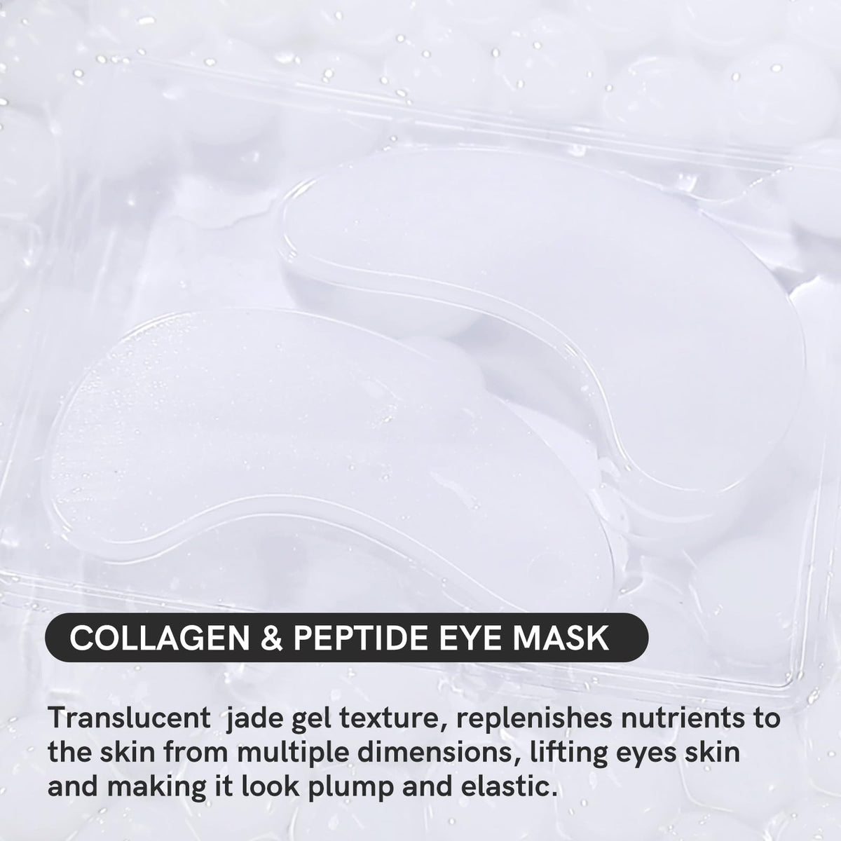 PEAUAMIE before-and-after under-eye area looking smoother and brighter