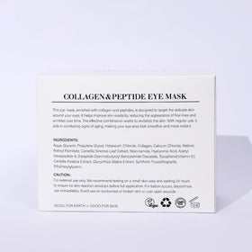 PEAUAMIE discarded patch and fingertip massaging remaining essence into skin