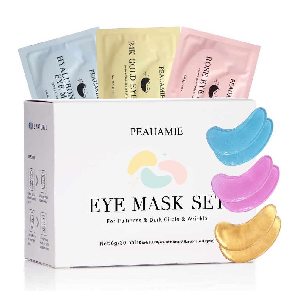 PEAUAMIE front packaging showing trio pack and benefits