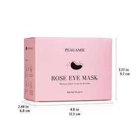 PEAUAMIE rose-shaped mask styled with jar for lifestyle appeal