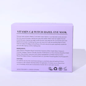PEAUAMIE travel pouch packed for airport-ready eye care