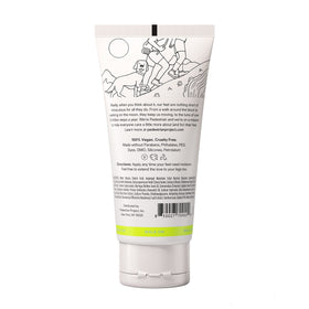 Pedestrian Project cream texture close-up demonstrating rich moisturizing feel
