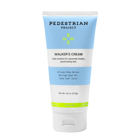 Pedestrian Project front packaging showing product and brand benefits