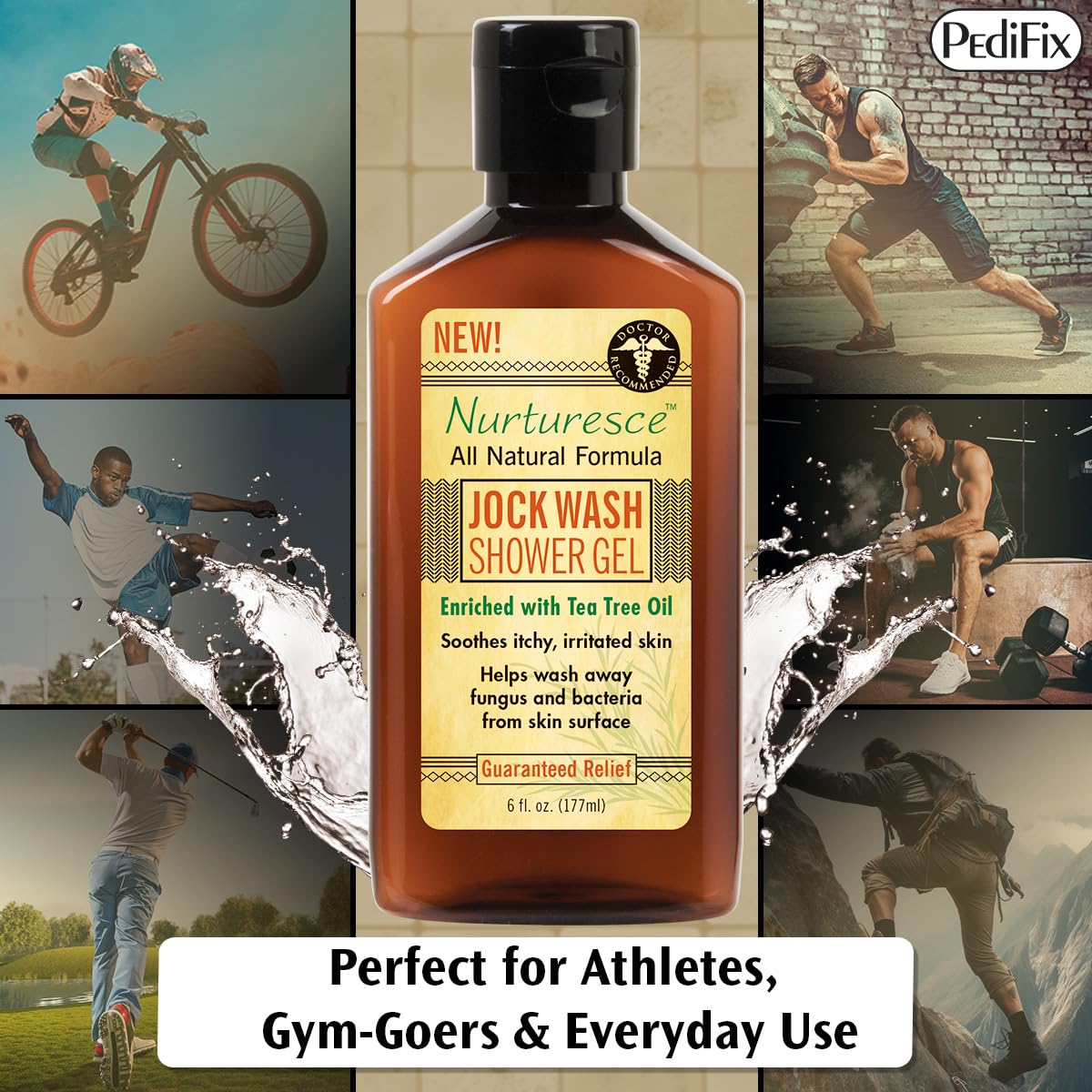 Pedifix ingredients label close-up highlighting plant-based formulation benefit