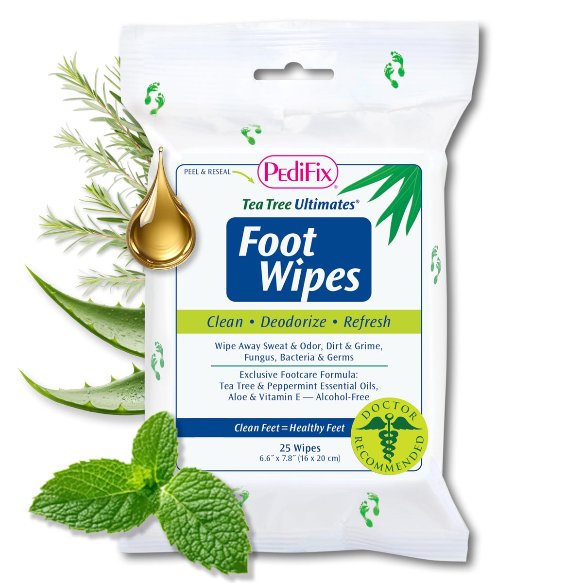 PediFix front pack view showing branding and natural benefits